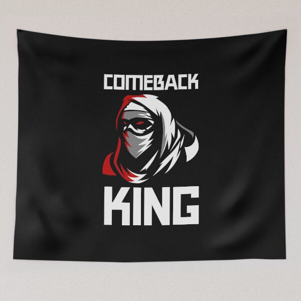 Item preview, Comeback King Samurai designed and sold by SamuraiGaming.