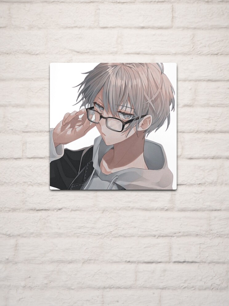 Cute Anime Boy Metal Prints for Sale