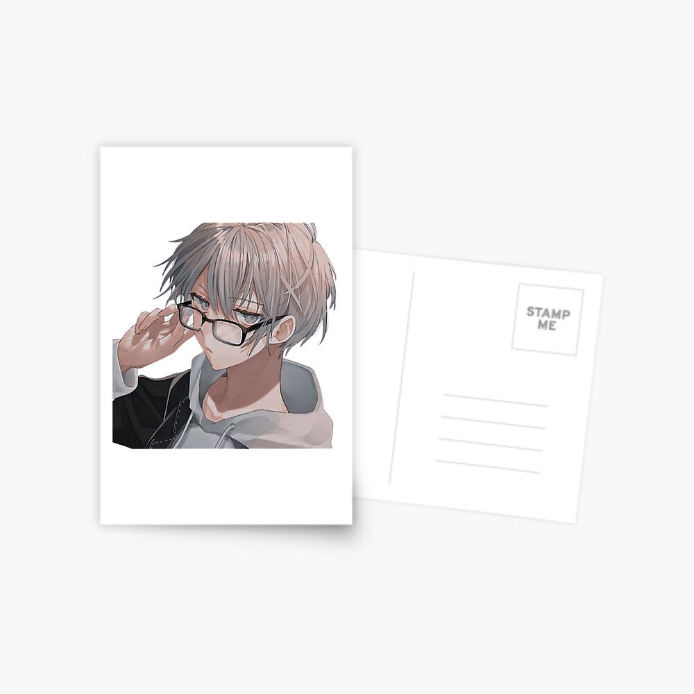 Cute anime boy Metal Print for Sale by Da1vyShop