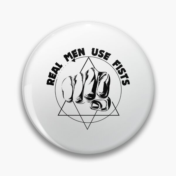 Item preview, REAL MEN USE FISTS designed and sold by exponentialart.