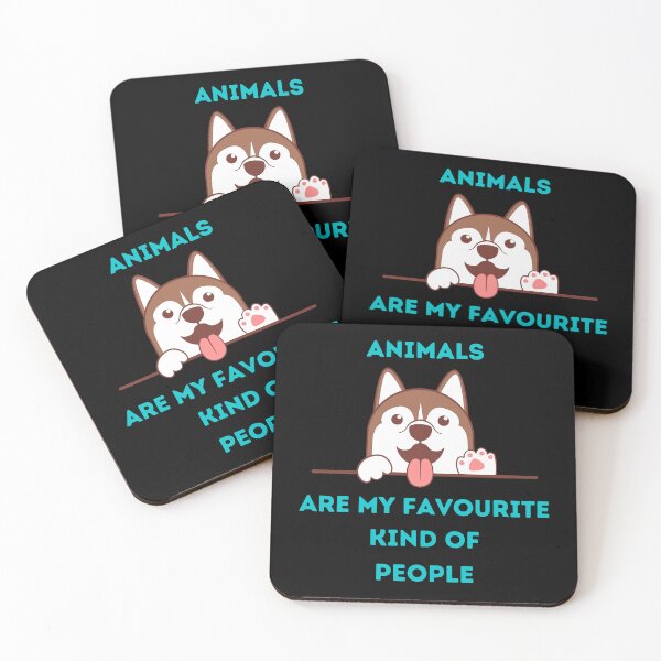 Item preview, Animal Animals are my favourite kind of people, Dog designed and sold by schizarty.