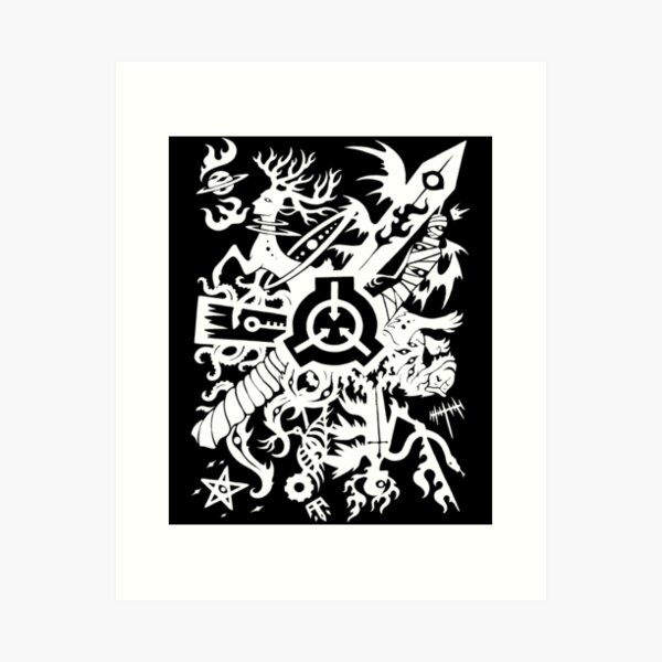 SCP Foundation Warning Attention Art Board Print for Sale by Yu-u