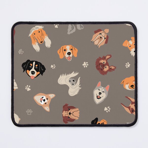 Item preview, Dog Faces Patterned designed and sold by Hollis & Huntington.