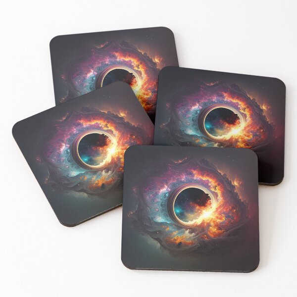 Aperçu de l'œuvre Big bang univers coloré créée et vendue par Tritax.