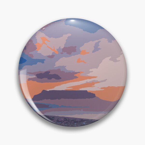 Item preview, Abstract Illustration:- Abstract Landscape Illustration of Mountain Scenery designed and sold by typoinspired.