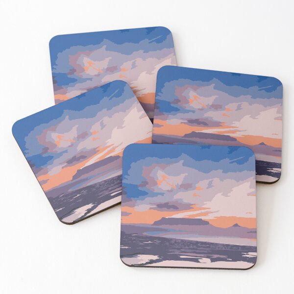 Item preview, Abstract Illustration:- Abstract Landscape Illustration of Mountain Scenery designed and sold by typoinspired.