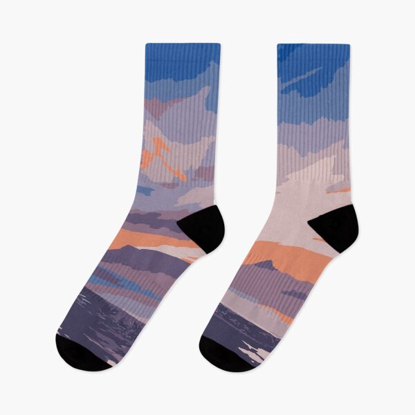 Item preview, Abstract Illustration:- Abstract Landscape Illustration of Mountain Scenery designed and sold by typoinspired.