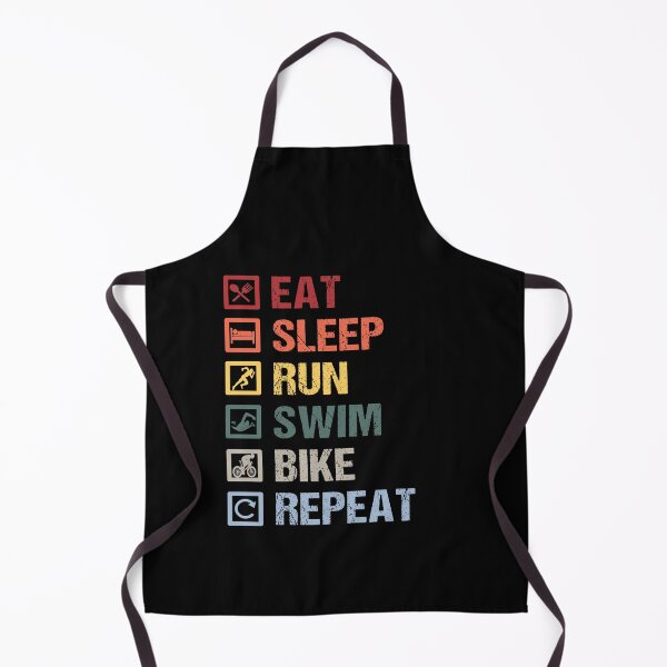 Item preview, EAT SLEEP RUN SWIM BIKE REPEAT designed and sold by ibra2712.