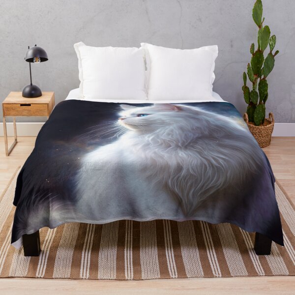 Item preview, Galaxy Angora Cat designed and sold by ChillaStudio.