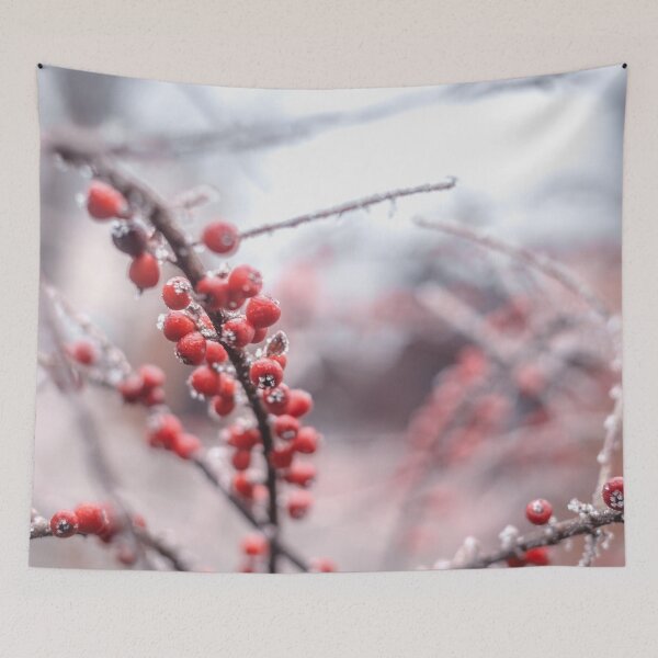 Item preview, Frozen Red berries in the wild designed and sold by Phanaturalis.