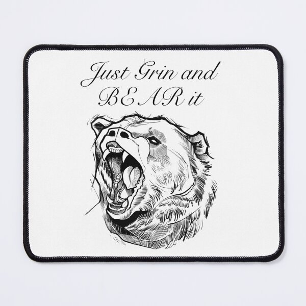 Item preview, Grin & bear it designed and sold by TheRebel420.