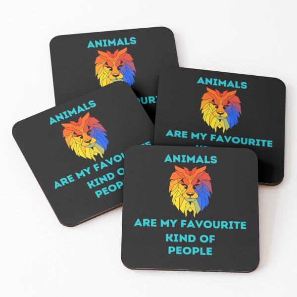 Item preview, Animal Animals are my favourite kind of people, Lion designed and sold by schizarty.