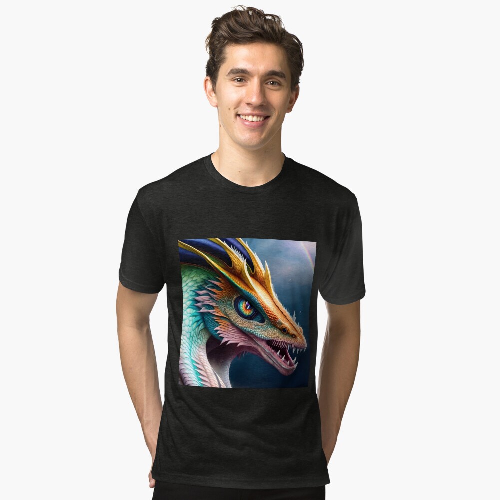 Item preview, Tri-blend T-Shirt designed and sold by dragynrain.