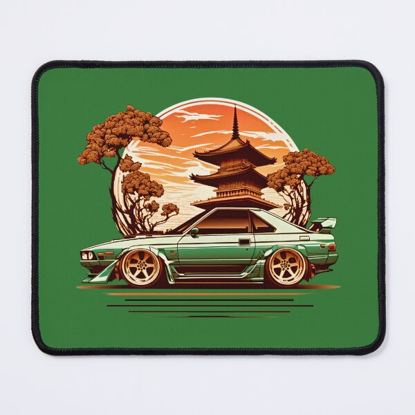 Item preview, Coche de deriva retro de Japón de los años 80 designed and sold by lightsonfire.