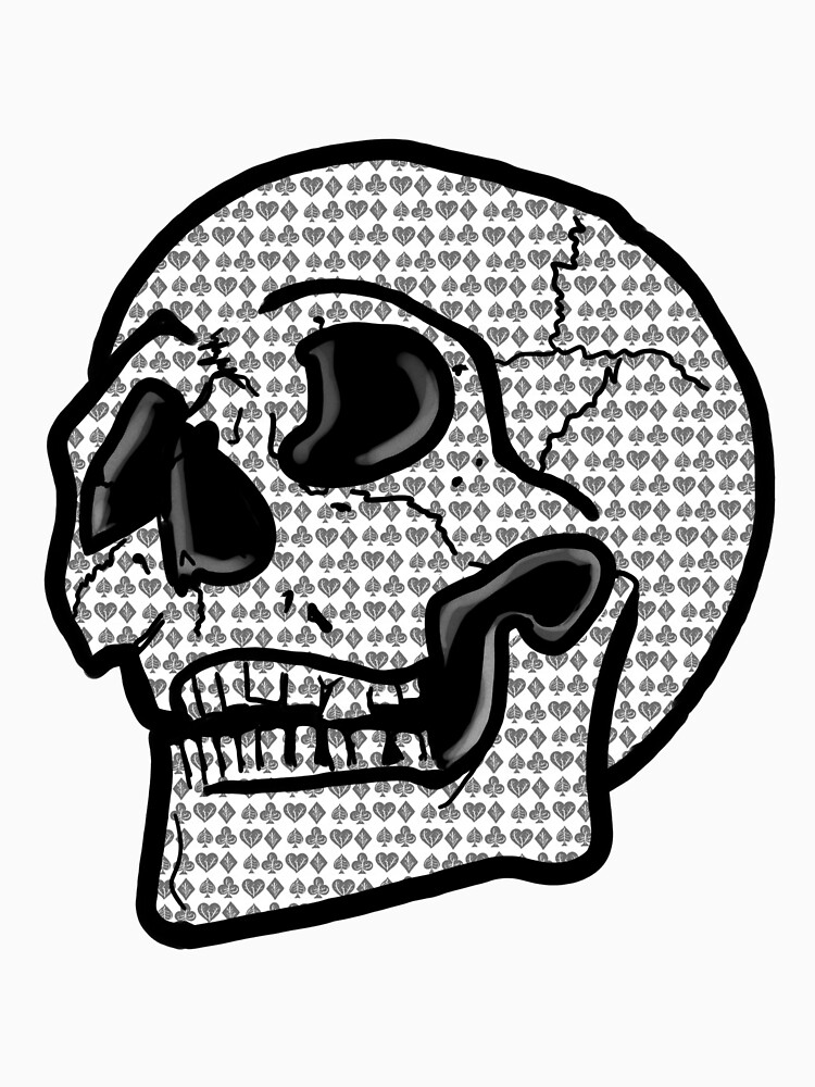 Poker Skull by fullrangepoker