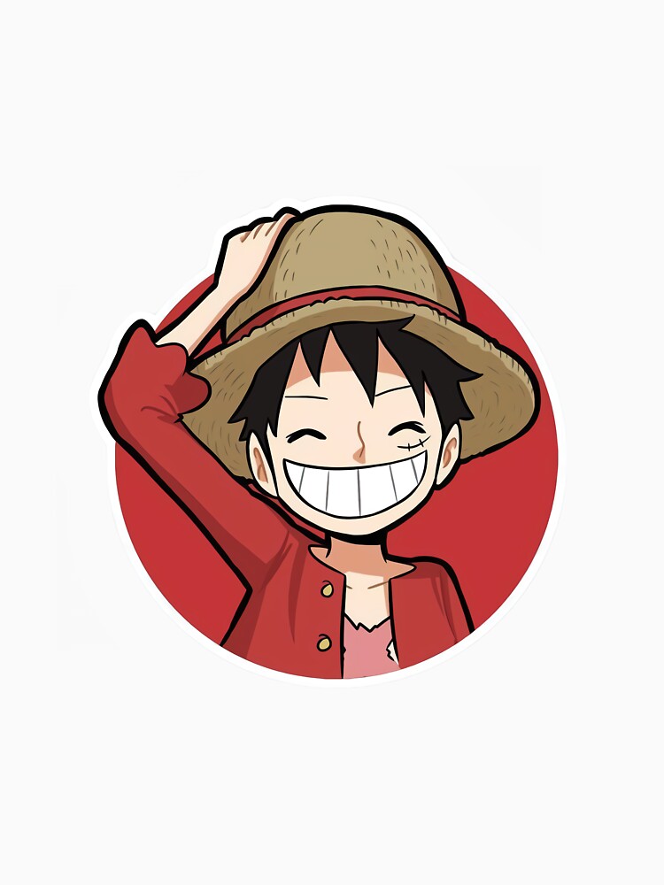 One Piece Monkey D. Luffy grinning