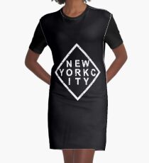 Vestido camiseta Stylish New York City