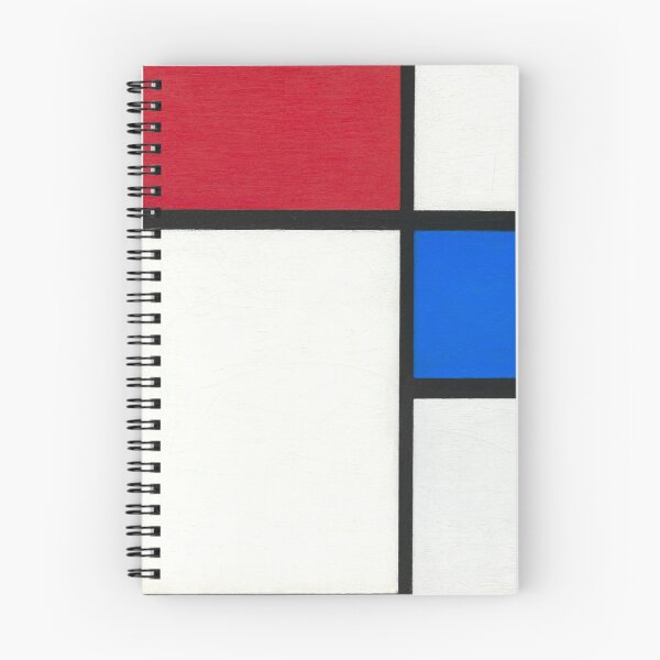 Item preview, Piet Mondrian's Composition No. II with Red and Blue, 1929 Piet Mondrian designed and sold by BossyCatHome.