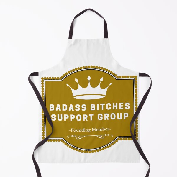 Item preview, Badass Bitches Support Group Founding Member sticker designed and sold by Itis-Whatitis.