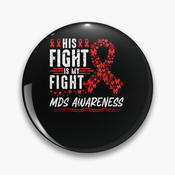 Artikelvorschau, Myelodysplastisches Syndrom MDS Awareness Red Ribbon Support entworfen und verkauft von Sinful Charm.