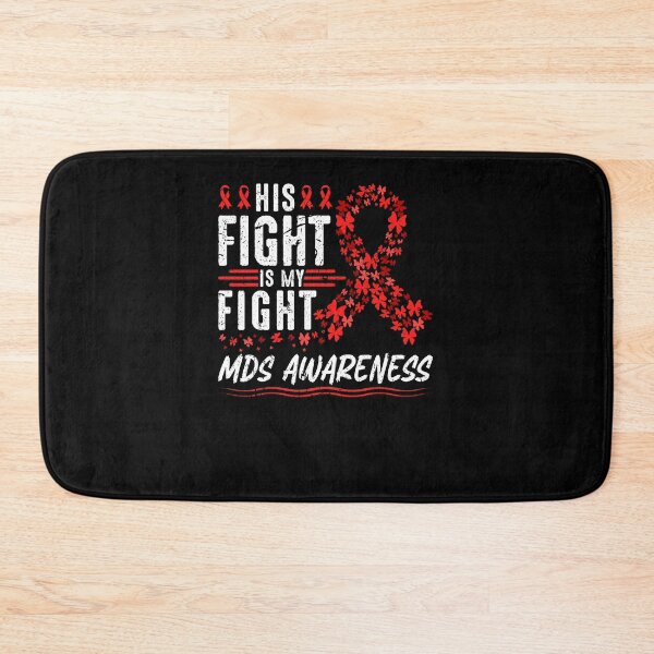 Item preview, Myelodysplastic Syndrome MDS Awareness Red Ribbon Support designed and sold by Sinful Charm.