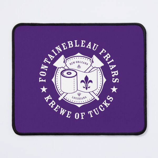 Item preview, FF Krewe of Tucks - Logo White designed and sold by FriarsDen.
