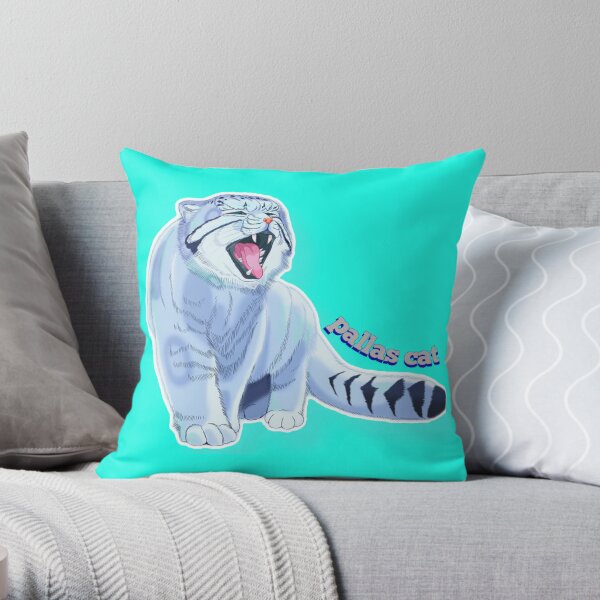 Pallas' Cat 3D Wildcat Pillow