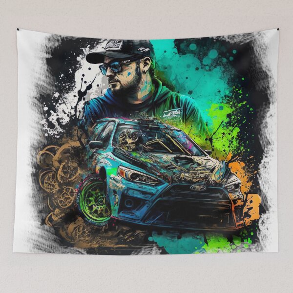 Item preview, Ken Block 43 Essential Tshirt designed and sold by jojolescargot.