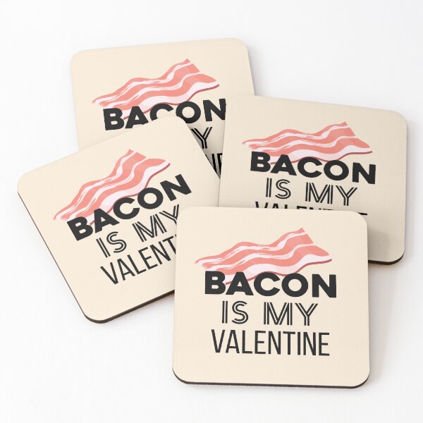 Item preview, Bacon is My Valentine designed and sold by bolimj.