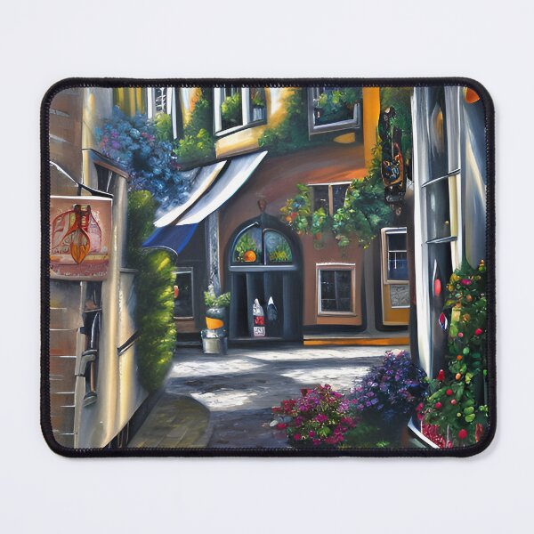 Item preview, Quaint Town designed and sold by LRenee Art Studio.
