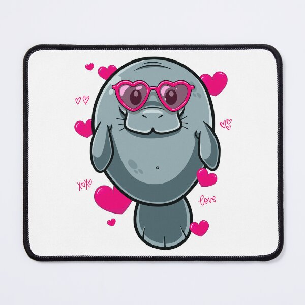 Item preview, Manatee Gift For Girls Heart Manatee Valentines Day designed and sold by iliasjeff.