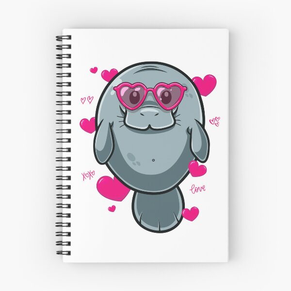 Item preview, Manatee Gift For Girls Heart Manatee Valentines Day designed and sold by iliasjeff.