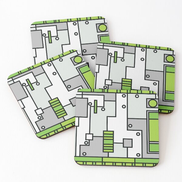 Item preview, Metal Lab - Ghost Gear Green - Danny Phantom designed and sold by littlemarin.