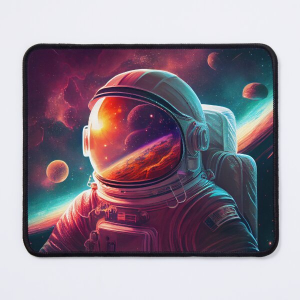 Item preview, An Astronaut explores the galaxy designed and sold by lightsonfire.