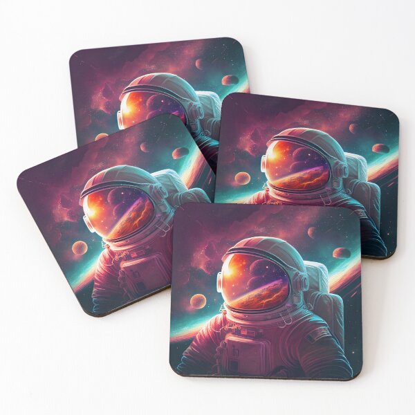 Item preview, An Astronaut explores the galaxy designed and sold by lightsonfire.