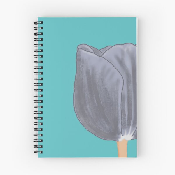 Item preview, Gray Tulip on Turquoise designed and sold by Ninaeva.
