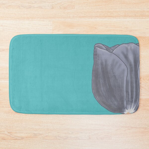Item preview, Gray Tulip on Turquoise designed and sold by Ninaeva.