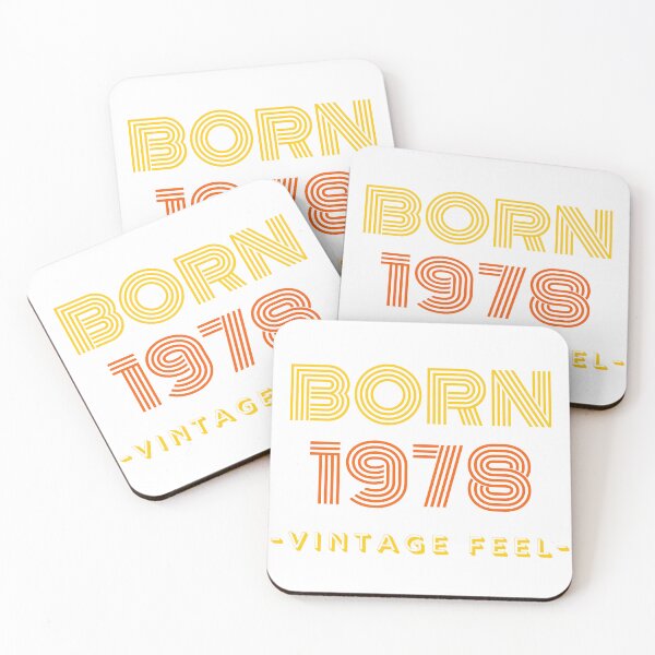 Item preview, Vintage Feel Born in 1978 designed and sold by Josh Ajay Designs.