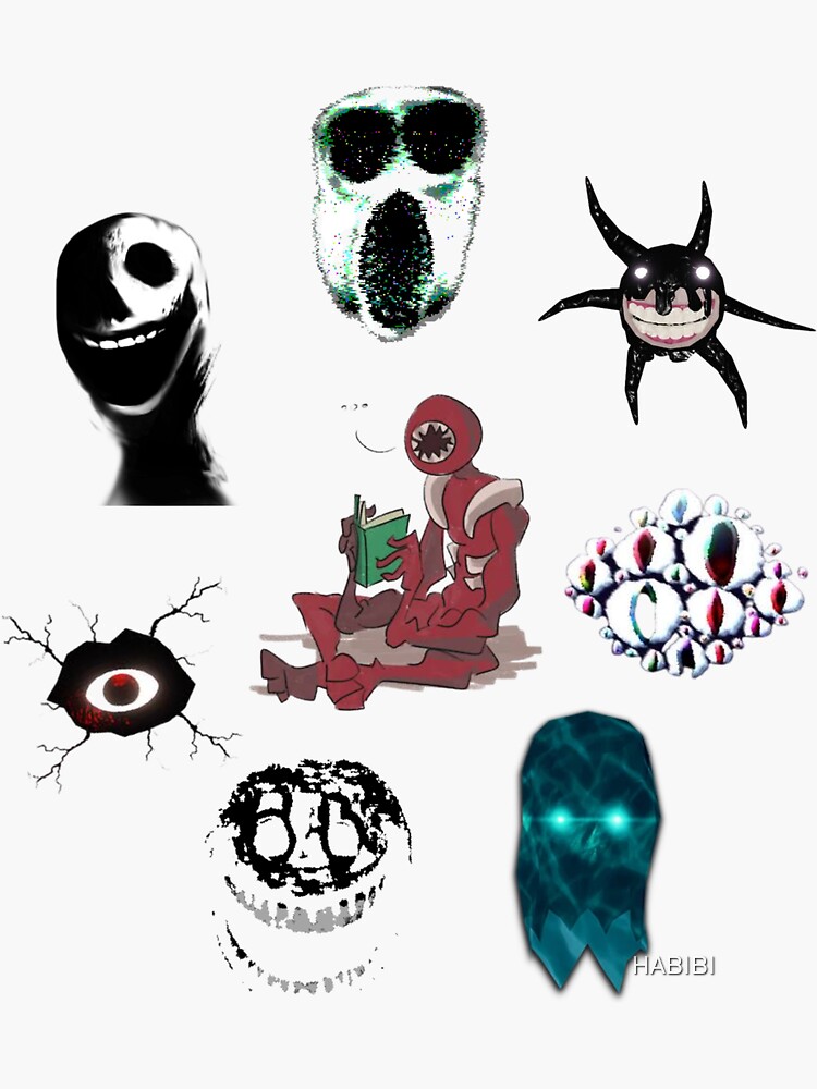 "Roblox door" Sticker for Sale by iamhakim Redbubble