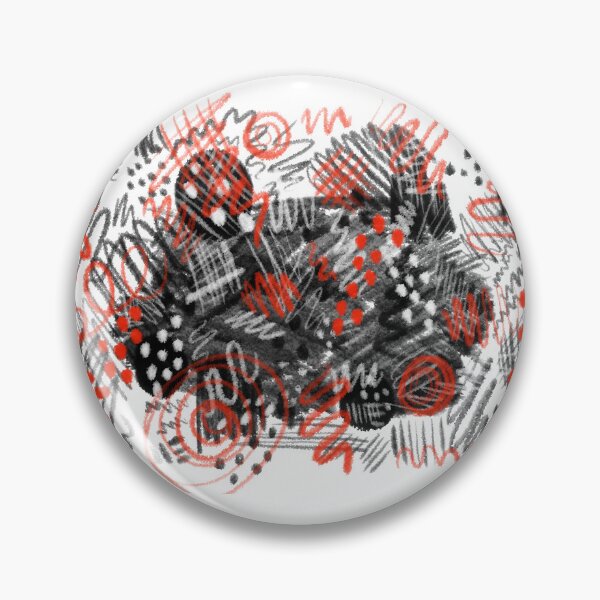 Item preview, Scribbles in Red designed and sold by ORVision.