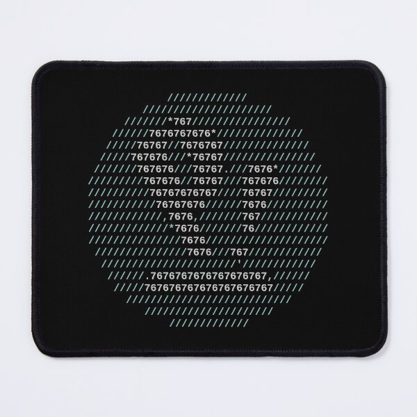 Item preview, Pop!_OS Linux Neofetch ASCII Art Logo (Alternate Version) designed and sold by WhateverIs.