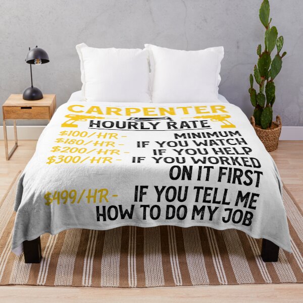Item preview, Carpenter Hourly Rate Vintage Design For Woodworker - Funny Carpenter Retro designed and sold by naworas.