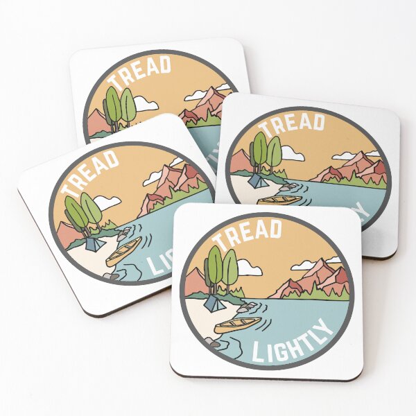 Item preview, Tread Lightly in the Great Outdoors - leave no trace -  designed and sold by StuckOnGood.