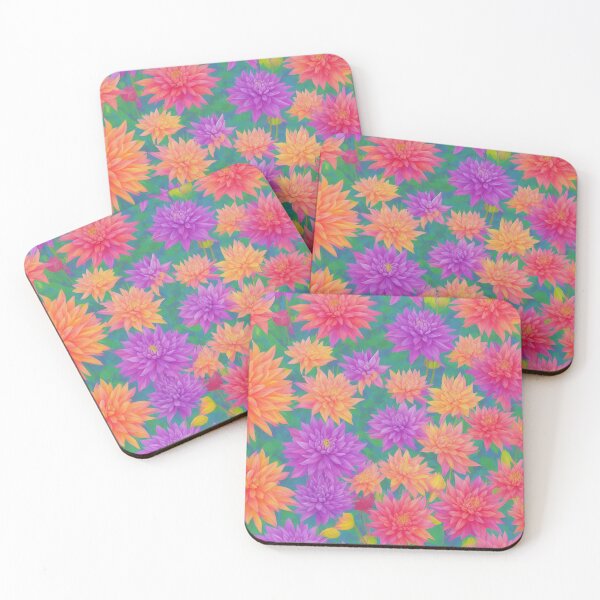 Item preview, Dahlia Flower Art designed and sold by collectmore.