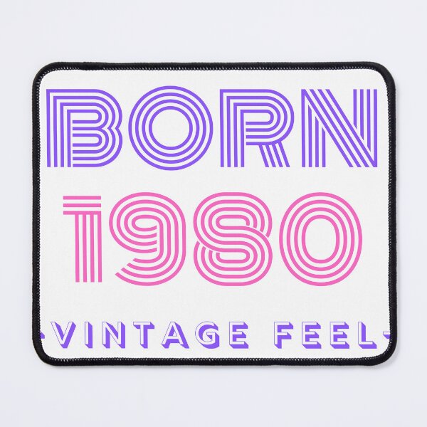 Item preview, Vintage Feel Born in 1980 designed and sold by Josh Ajay Designs.