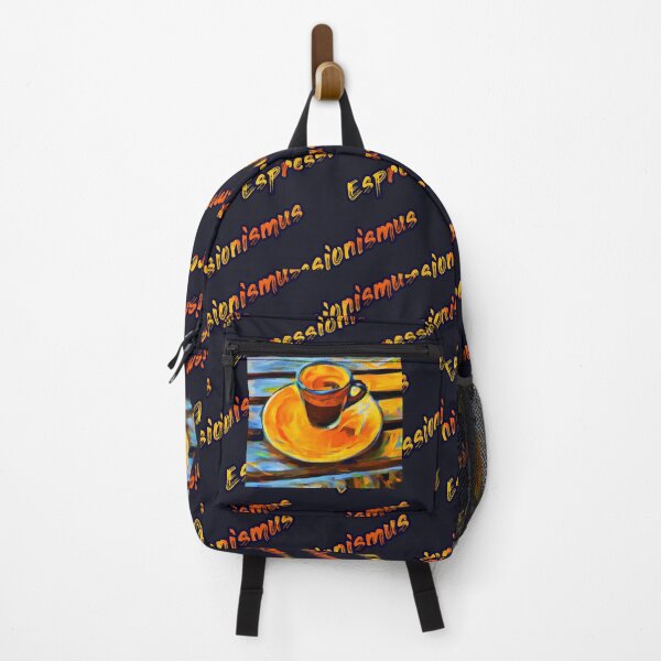 Item preview, Expressionism espresso yields espressionism art humor with oil painting designed and sold by GiborDesign.