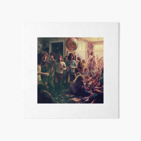 I Don't Remember the 70s 4 Art Board Print