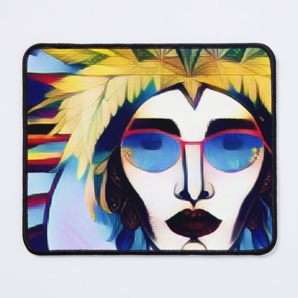 Artikelvorschau, Coole Stoner Lady Abstrakte Acrylmalerei entworfen und verkauft von theWeppen.
