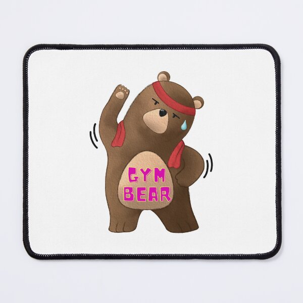 Item preview, Gym bear designed and sold by Flame-Ghost.