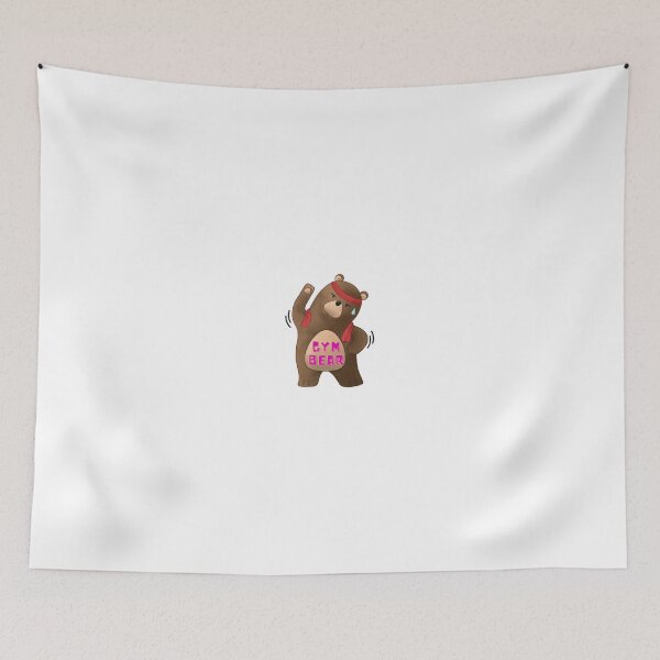 Item preview, Gym bear designed and sold by Flame-Ghost.